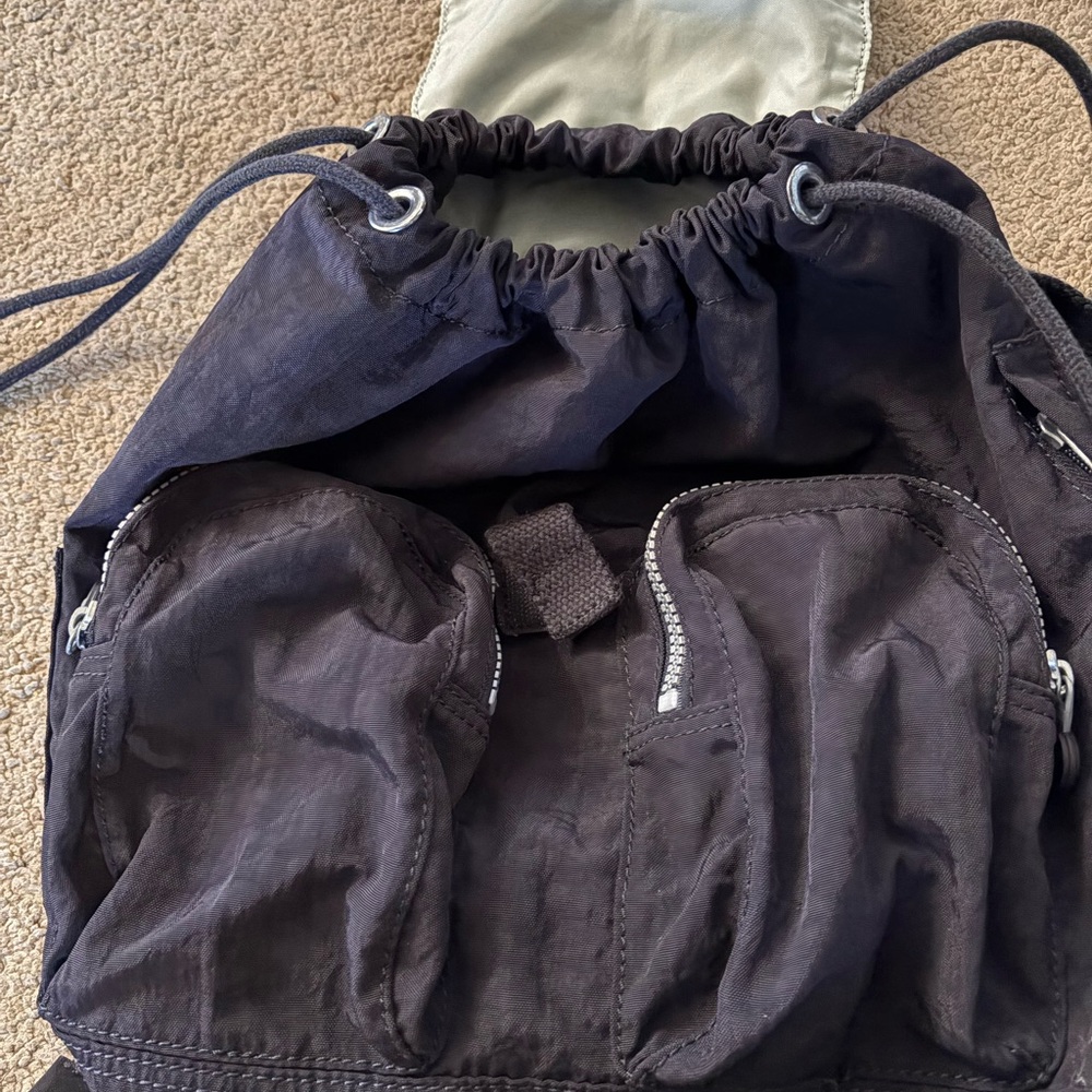 Kipling City Pack Navy Drawstring Flap Closure Ba… - image 7